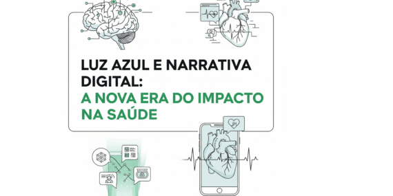 Luz Azul e Narrativa Digital: A Nova Era do Impacto na Saúde